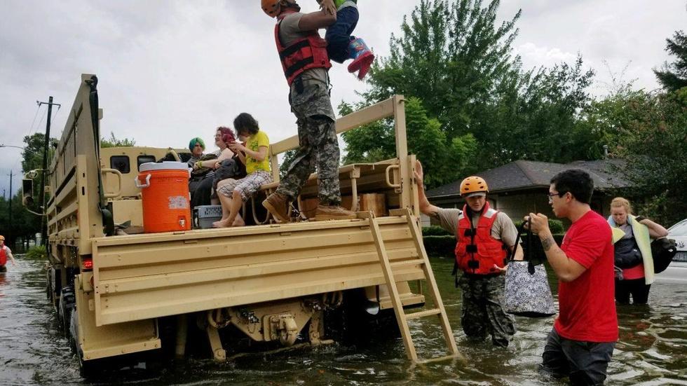 Torrential rains drain emergency resources in Texas image