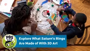 Explore What Saturn’s Rings Are Made of With 3D Art