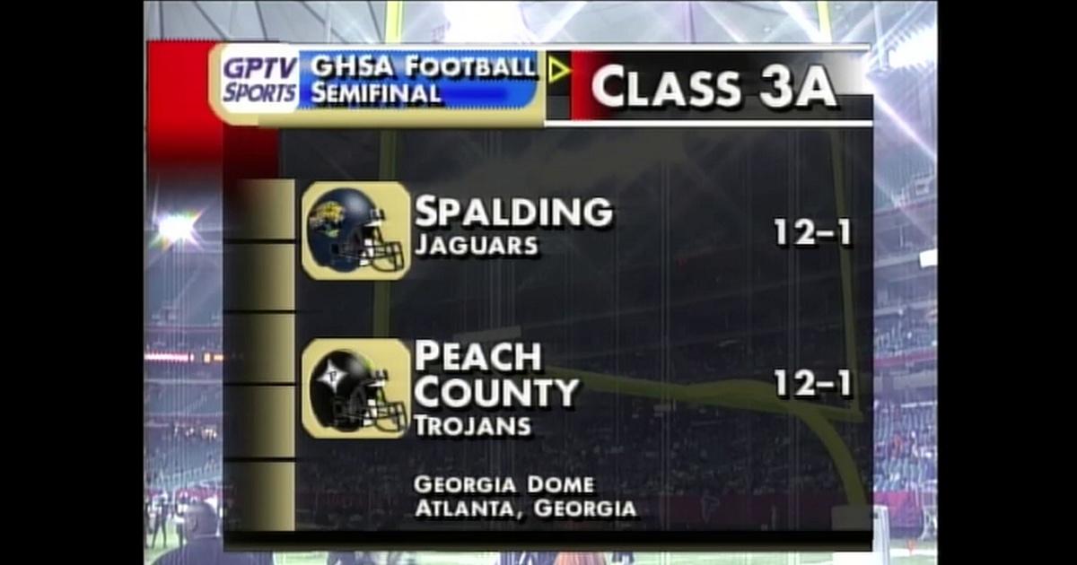 Football Fridays in Georgia, GHSA 3A Semifinal: Peach County vs. Spalding, Season 2003, Episode 8