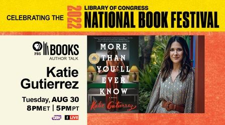 Video thumbnail: PBS Books Author Talk: Katie Gutierrez