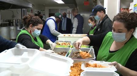 Video thumbnail: NJ Spotlight News COVID-19 can't stop this Newark soup kitchen