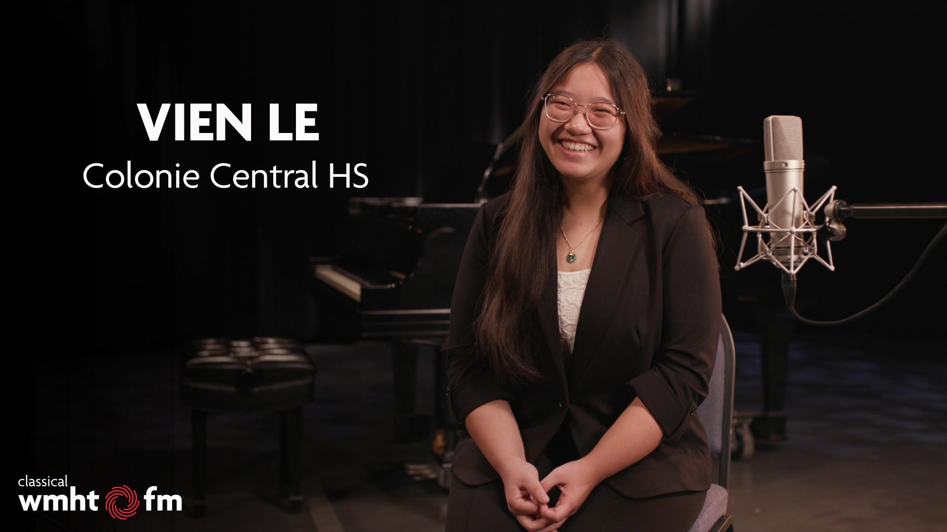 Meet the February 2025 WMHT-FM Classical Student Musician of the Month: pianist Vien Le!