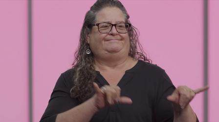 Video thumbnail: Our Voices Deb Stone shares her experiences as a Deaf community member