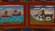 Appraisal: Clementine Hunter Oil Paintings, ca. 1960
