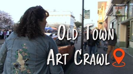 Video thumbnail: Old Town Art Crawl Old Town Art Crawl - April 2022