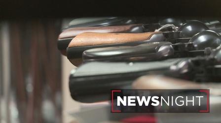 Video thumbnail: NewsNight School security and gun laws