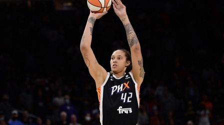 Video thumbnail: PBS NewsHour News Wrap: Russia extends U.S. basketball star's detention