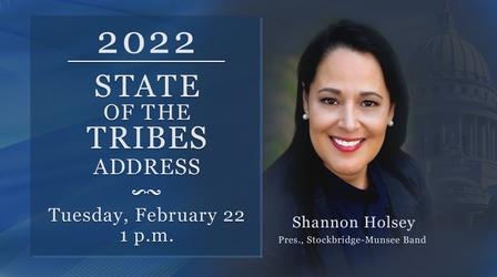 Video thumbnail: PBS Wisconsin Public Affairs 2022 State of the Tribes Address