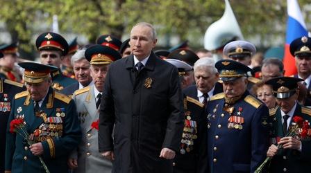 Video thumbnail: PBS NewsHour Putin paints Russian invasion as response to the West