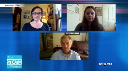 Video thumbnail: The State We're In 8/7/2020 - Mask Mandates in the Granite State