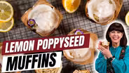 Lemon Poppyseed Muffins | One Bowl Recipe!