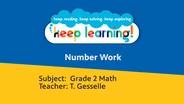 Grade 2 Math: Number Work