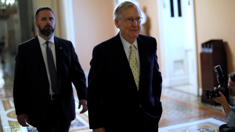 McConnell aims for full Obamacare repeal image