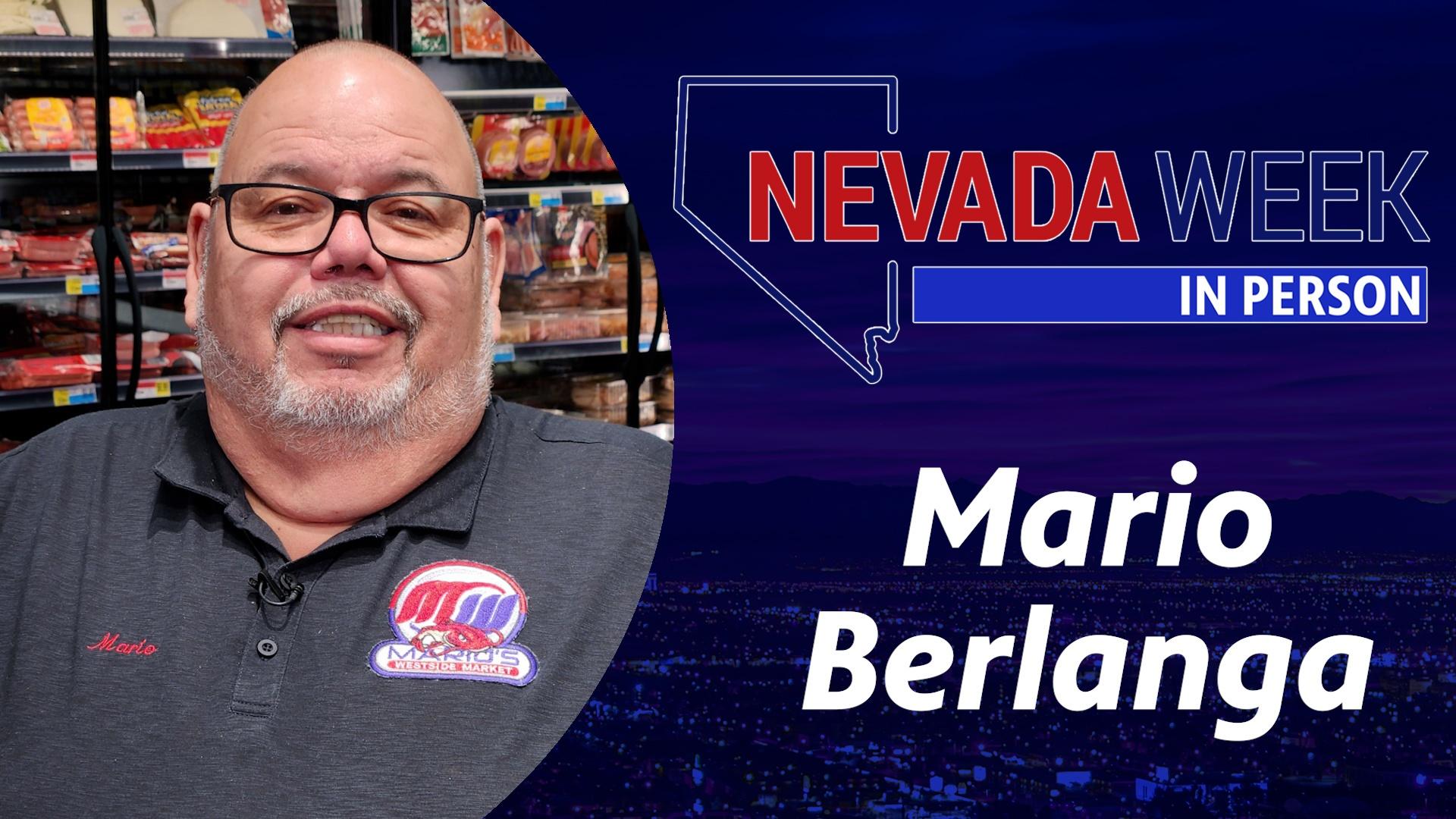 Nevada Week In Person Mario Berlanga