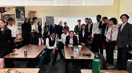 Video thumbnail: Student Spotlight We the People: A Hands-on Lesson in Civics & Government