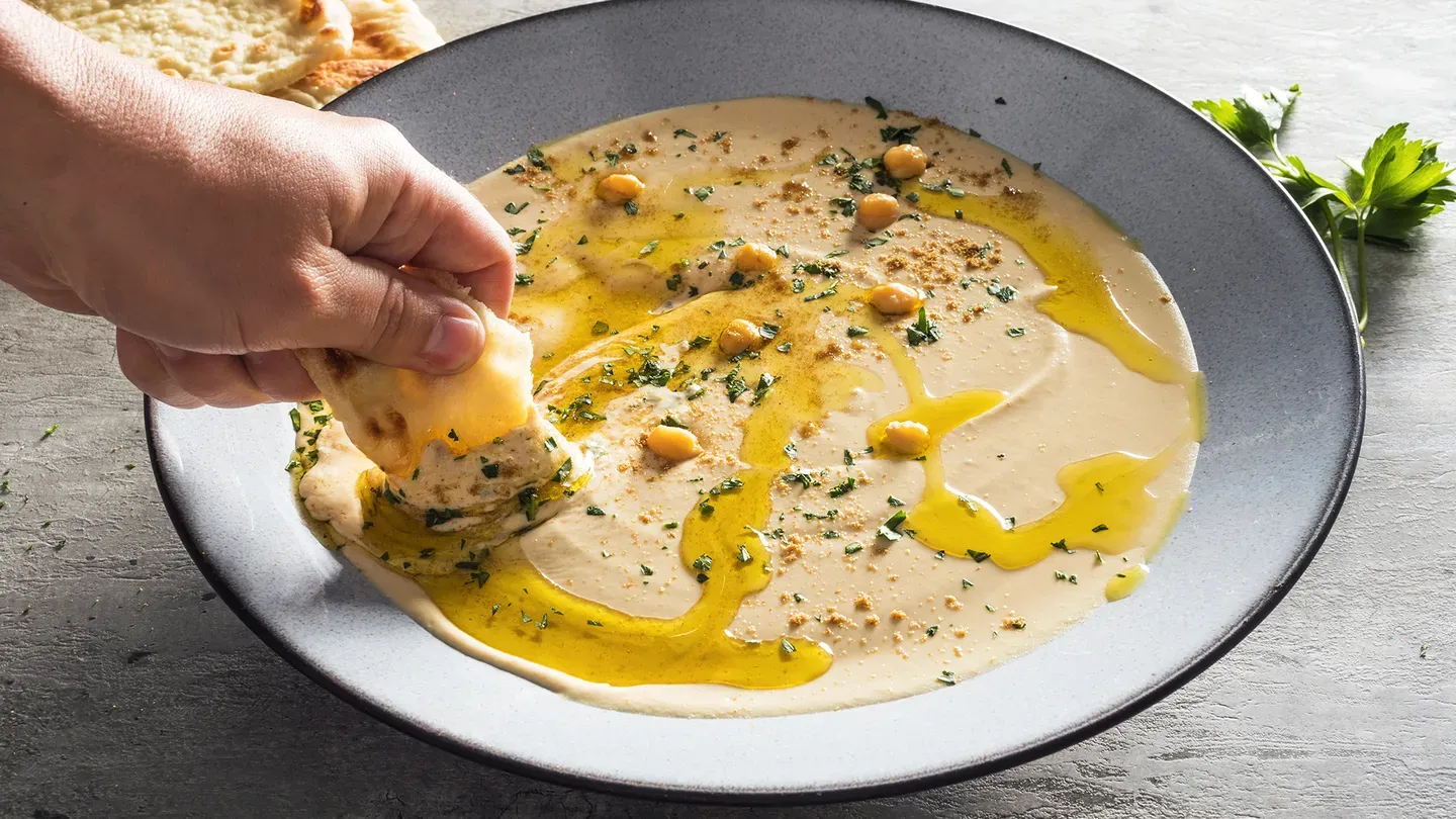 Tagine and Hummus