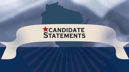 Video thumbnail: PBS Wisconsin Public Affairs Candidate Statements 2016