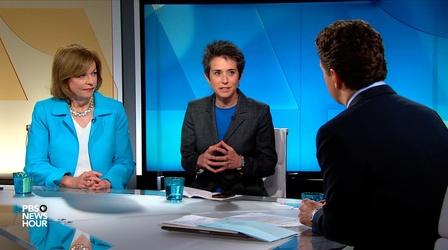 Video thumbnail: PBS NewsHour Amy Walter and Susan Page on Congress’ Supreme Court fight