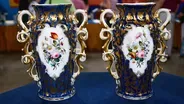 Appraisal: French Porcelain Vases, ca. 1860