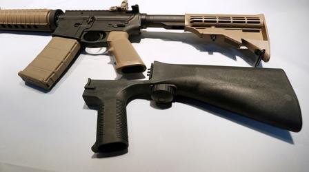 Video thumbnail: PBS NewsHour House passes major gun bill as senators debate bump-stocks