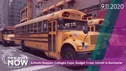 Schools Reopen, Budget Crisis, Unrest in Rochester