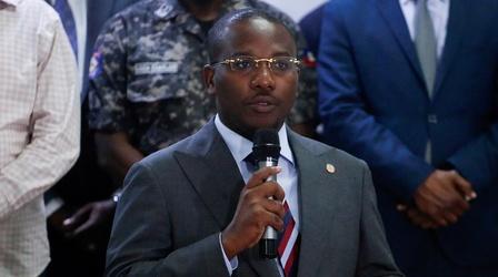 Video thumbnail: PBS NewsHour Haiti asks for military help after President’s assassination