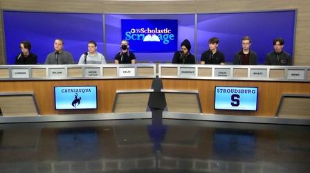 Video thumbnail: WLVT Scholastic Scrimmage Scholastic Scrimmage S48 Ep 7 Catasauqua vs Stroudsburg