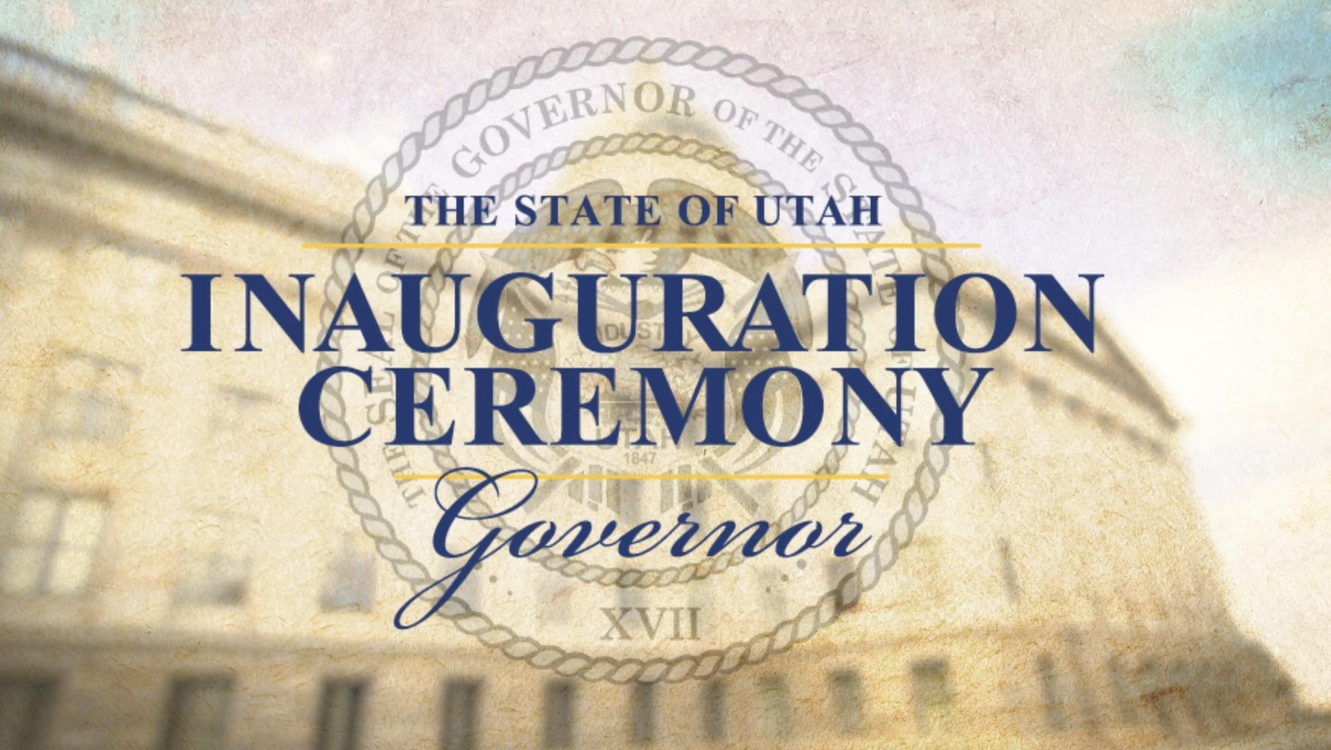 Utah Issues Governors Inauguration 2021