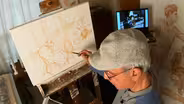 Painters for the Parks, Hawk Watcher, Mission Tejas
