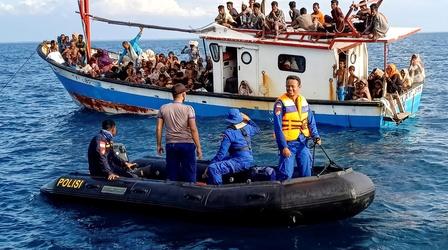 Video thumbnail: PBS NewsHour Why more Rohingya are making desperate journeys by sea