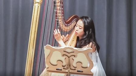 Video thumbnail: On Stage at Curtis Subin Lee: Emerging Harpist