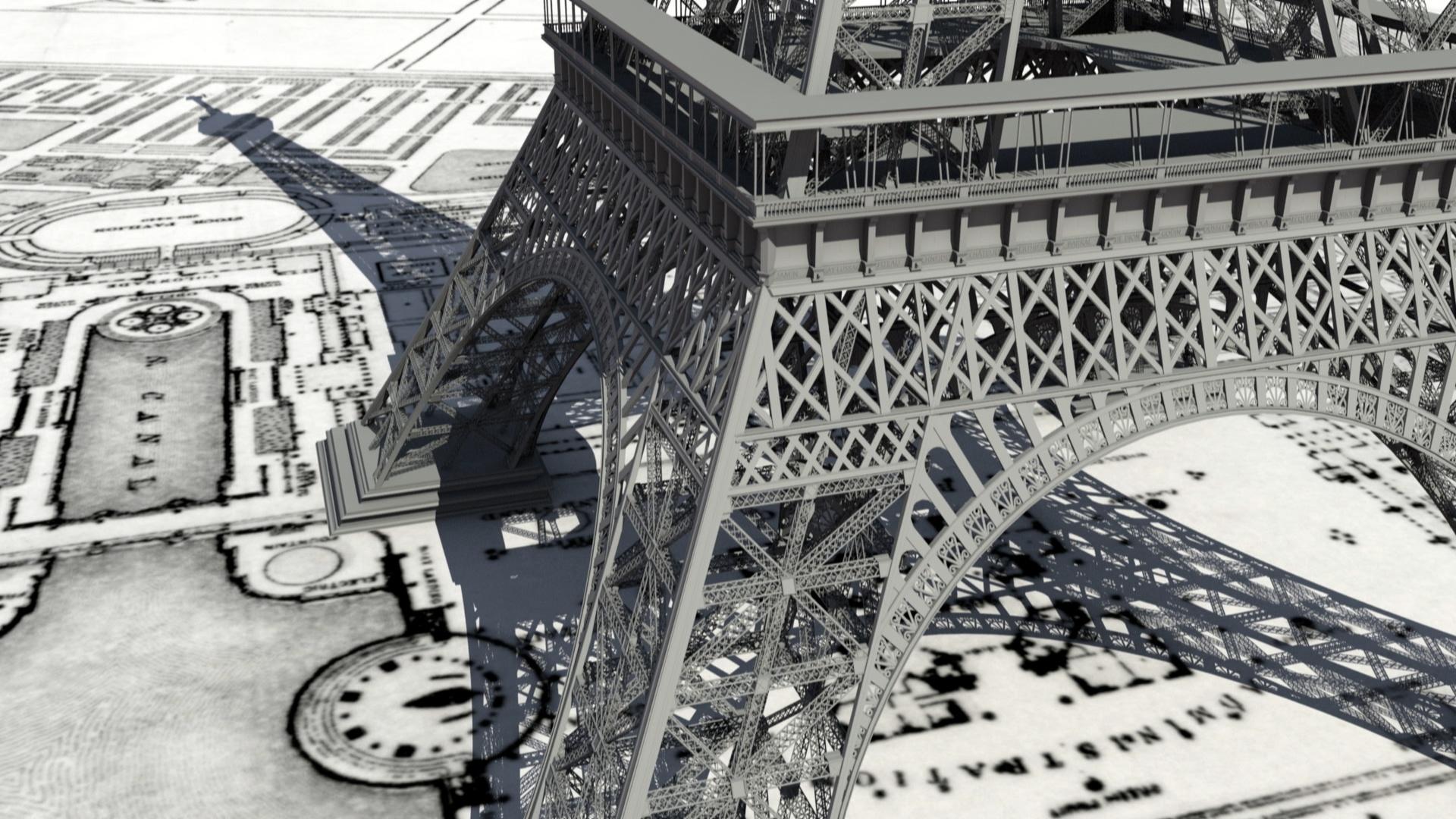 Paris DIY / Eiffel Tower Standup / Party Decor 