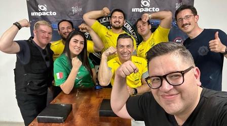 Video thumbnail: Crossing South Arm Wrestling and Gastro Cinema