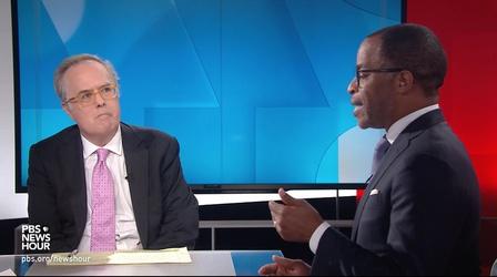 Video thumbnail: PBS NewsHour Capehart and Gerson on the end of Roe v. Wade