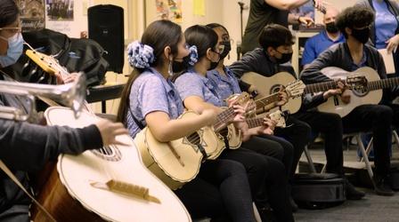 Video thumbnail: Student Spotlight A Special Holiday Performance by Fremont PDMS Mariachi Azul