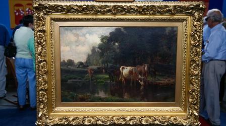 Video thumbnail: Antiques Roadshow Appraisal: Peter Moran Painting, ca. 1880