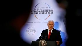 Video thumbnail: PBS NewsHour News Wrap: Pence blasts European allies over Iran deal