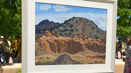 Video thumbnail: Antiques Roadshow Appraisal: 1922 Raymond Jonson Arroyo Oil