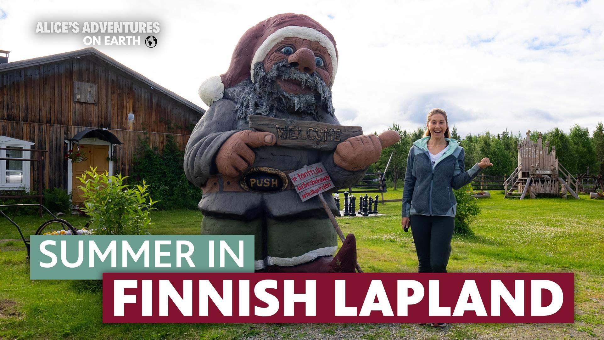Alice journeys into the heart of Finnish lapland!
