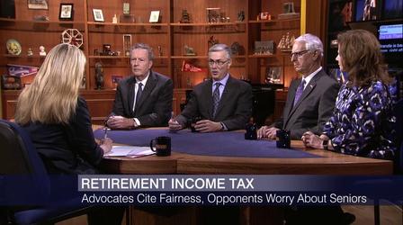 Video thumbnail: Chicago Tonight Is Retirement Income Tax Too Taxing on Seniors?