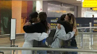 Americans land in Newark on packed flights from Israel