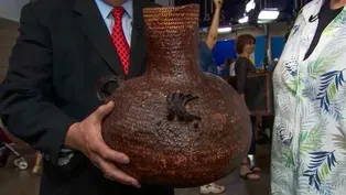 Appraisal: Late 19th C. Apache Pitch Water Bottle