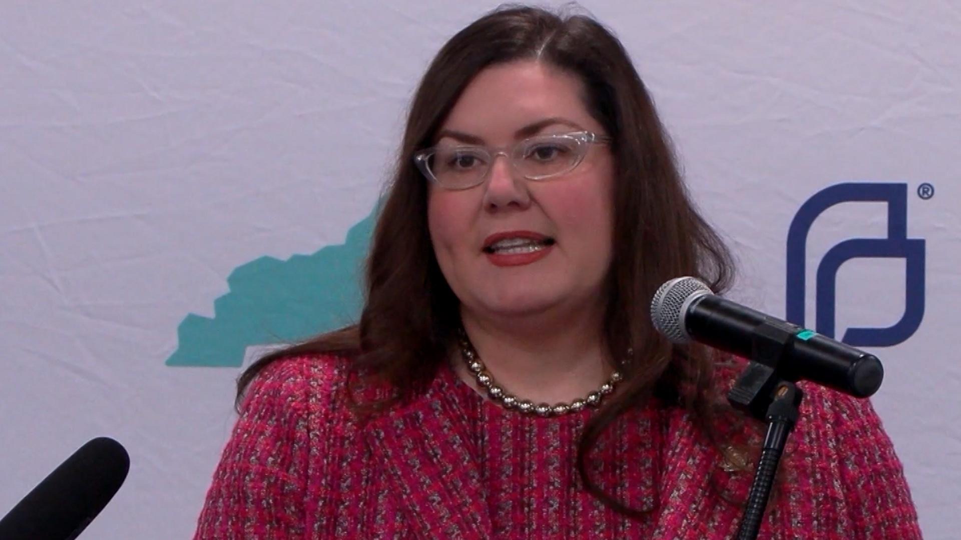 Reproductive Freedom Advocates Rally in Frankfort