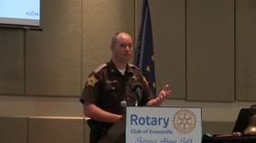 Video thumbnail: Evansville Rotary Club Regional Voices: Vanderburgh Crime Victims Resources