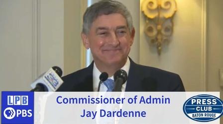 Video thumbnail: Press Club American Rescue Plan | Jay Dardenne | Press Club | 10/11/202