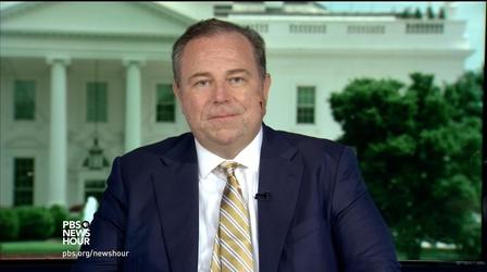 Video thumbnail: PBS NewsHour Ruddy: Mueller has 'real conflicts' as special counsel