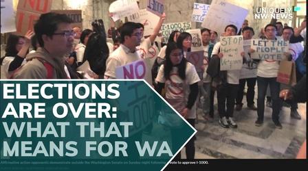 Video thumbnail: Uniquely NW News Elections Are Over: What That Means For Washington State