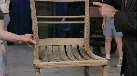 Video thumbnail: Antiques Roadshow Appraisal: Massachusetts Painted Chair, ca. 1800