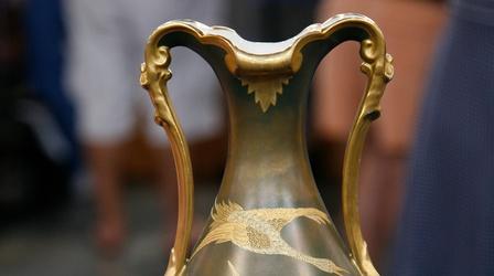 Video thumbnail: Antiques Roadshow Appraisal: Ott & Brewer American Belleek Vase, ca. 1880