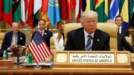 Video thumbnail: PBS NewsHour How Trump is shifting Middle East Policy